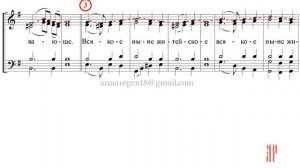 ХЕРУВИМСКАЯ ПЕСНЬ, Донская (Мещевская) - Сопрановая партия