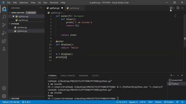 Python Tutorial: Decorators смотреть онлайн