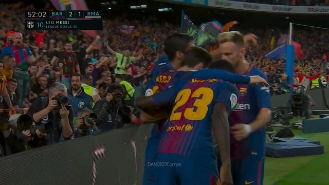 Lionel Messi vs Real Madrid - 2017/18 Home 4K (UHD) English Commentary смотреть онлайн