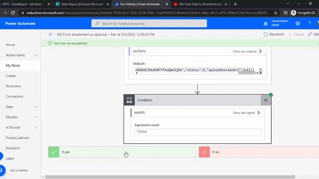 MS Form Data to SharePoint with Optional attachments смотреть онлайн