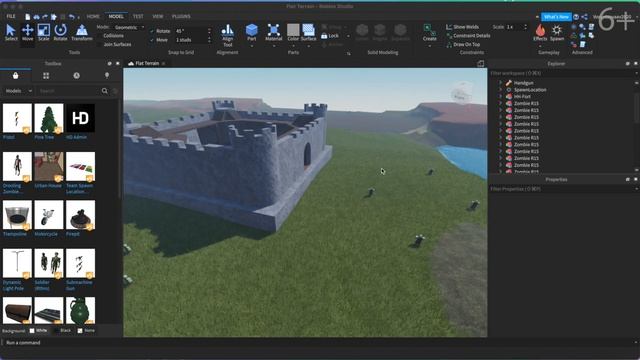 Создаём игру в Roblox Studio за 15 минут | Игры в Roblox смотреть онлайн