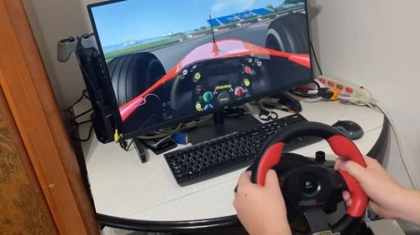 Logitech WingMan Formula Force GP force feedback wheel review in 2021