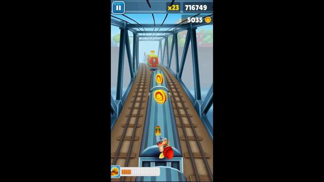 Subway Surfers v1.0.1 2012. Стрим 3. Задание на 15 джетпаков, 10000 монет за забег смотреть онлайн
