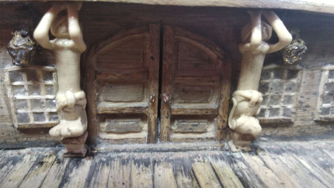 № 49 Сборка модели корабля Черная Жемчужина Изготовление новых фигур . смотреть онлайн