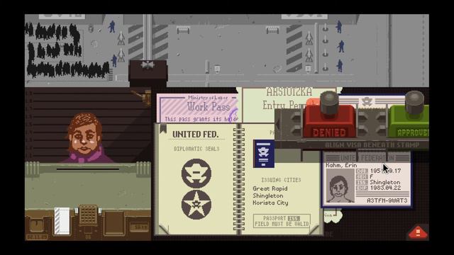 Human Trafficking Ring Shut Down! | Papers, Please смотреть онлайн