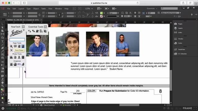 Jostens Monarch | Design your yearbook using Adobe InDesign and Photoshop anytime, anywhere. смотреть онлайн