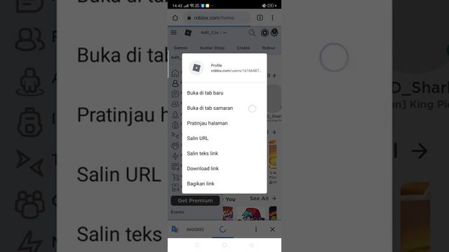 cara lihat Player ID Di roblox / how to see id in roblox смотреть онлайн