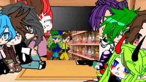 ~Реакция 13 карт на шип Фёдор/Джокер~ #гачаnox #13карт #рек