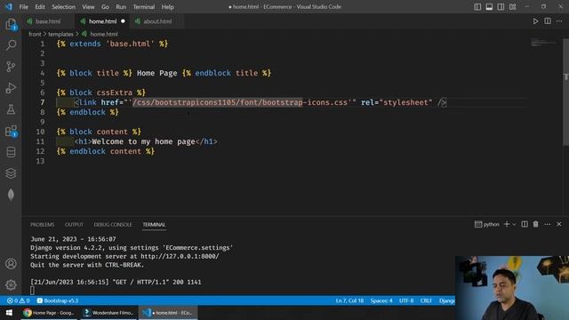 17 - Load Specific CSS Files for Targeted HTML Page | Django Master Series смотреть онлайн