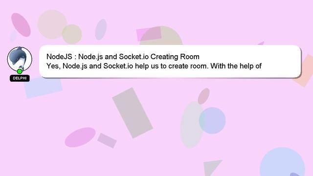 NodeJS : Node.js and Socket.io Creating Room смотреть онлайн
