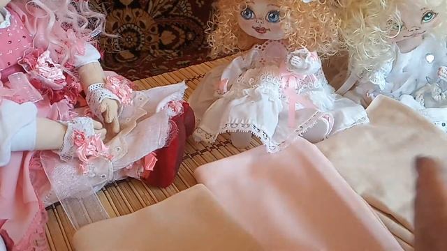 РУКОДЕЛЬНИЦАМ!!! Виды тканей для кукол. ШКОЛА для Начинающих Кукольников. смотреть онлайн