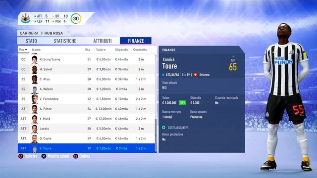 FIFA 19 - TALENT SCOUT - YANNICK TOURE смотреть онлайн