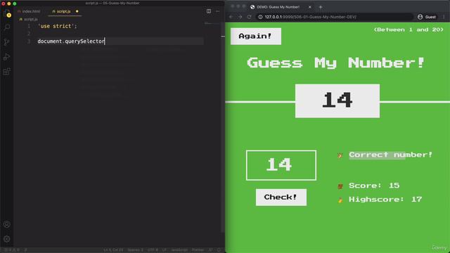 070 PROJECT #1_ Guess My Number! смотреть онлайн
