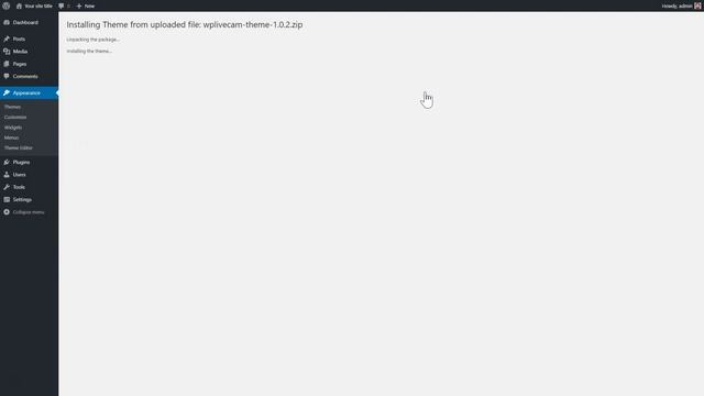 How to install WPLiveCam WordPress theme смотреть онлайн