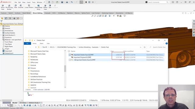 Best Ways to Delete Text from SOLIDWORKS Imported Geometry смотреть онлайн