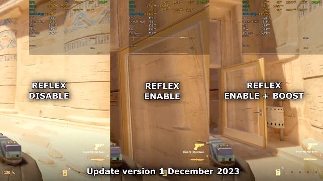 CS2 NVIDIA REFLEX DISABLE vs REFLEX ENABLE vs REFLEX ENABLE + BOOST: UPDATE 1/DEC/23 смотреть онлайн