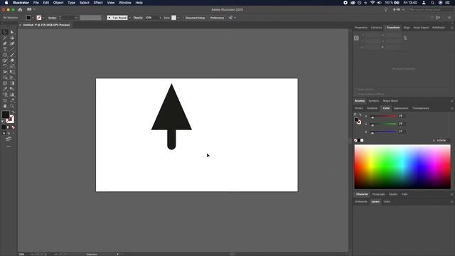 Create a Mouse Cursor Icon in Adobe Illustrator (Tutorial) смотреть онлайн