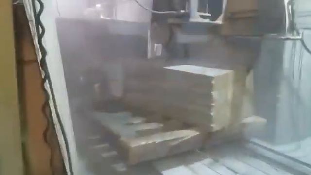 Станок распиловочный мостовой Gantelstan. Распиловка больших блоков гранита и мрамора. смотреть онлайн