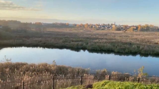 Суздальский Кремль. Валы в г.Суздаль. Путешествие по России. смотреть онлайн