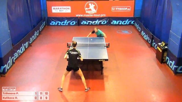 16  Полина Трифонова  Ольга Куликова 3:1  за 5-6 место