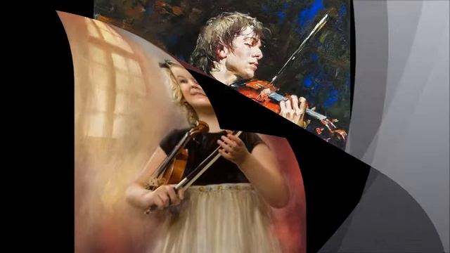 СКРИПКА. Музыка и живопись. Музыкальные инструменты. смотреть онлайн