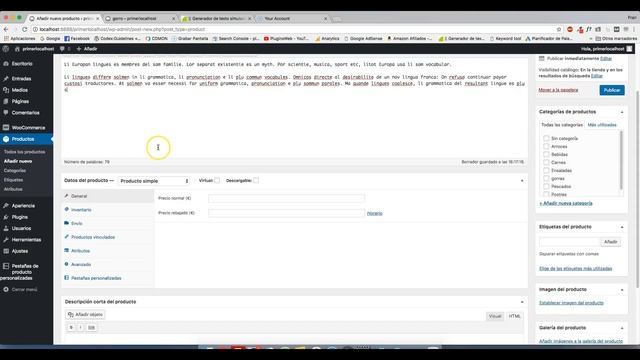CUSTOM PRODUCT TABS PARA WOOCOMMERCE смотреть онлайн