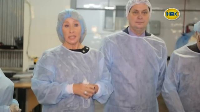 Оксана Пушкина посетила Наро-Фоминский молочный завод смотреть онлайн