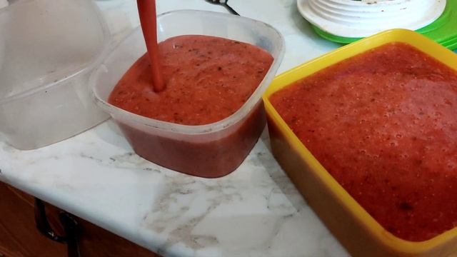 ?фруктовое мороженое, шербет, фруктовый лёд из клубники витамины на всю зиму? #dessert #cooking смотреть онлайн