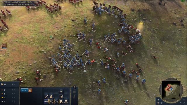 Age of Empires 4 - First look at the game - M1 The Battle of Hastings in 1066AD смотреть онлайн
