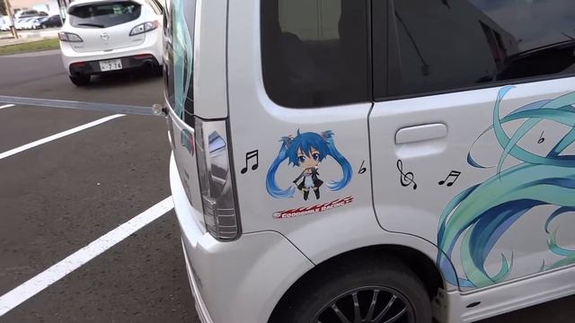♍ 痛車☩ MITSUBISHI ek 三菱ek　初音改 смотреть онлайн