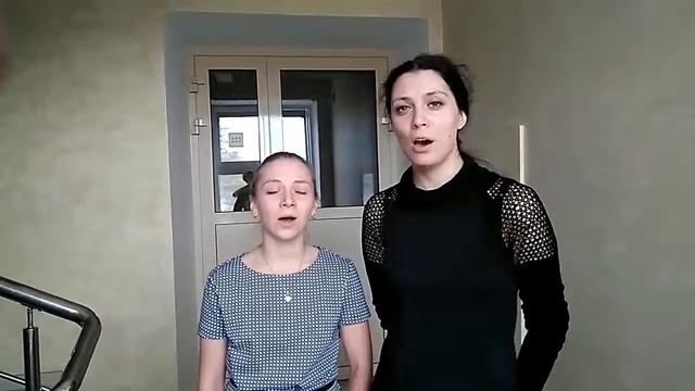 Репетируем с Таней двухголосие.Орск драм .театр