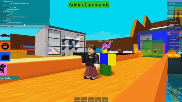 ROBLOX ADMIN COMMANDS CONTROLLING PRANKS смотреть онлайн