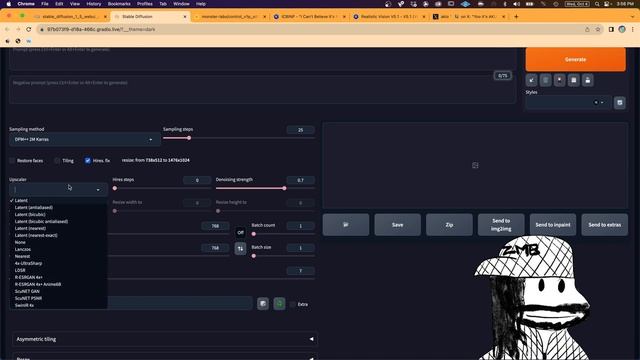 ControlNet Stable Diffusion Tutorial: Customize your PFP with AI txt2img generator! смотреть онлайн