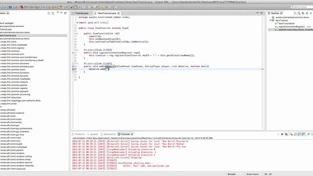 [1.6.2] Minecraft Forge Tutorial: Item Tooltips смотреть онлайн