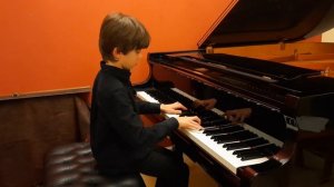 Бах, Инвенция 6 ми мажор, Миша Андреев. J.S.Bach: Invention 6 in E Major, BWV 777 Misha Andreev,10