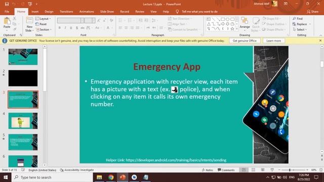 List Item Design "Part 2" (Emergency App Kotlin) смотреть онлайн