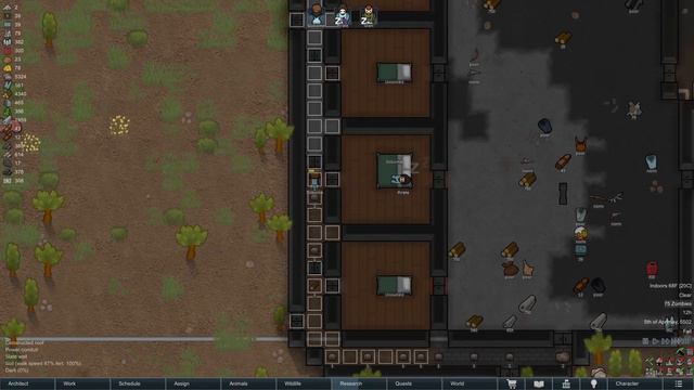 Rimworld Zombies 2.0 (pt. 6): Death in the kitchen смотреть онлайн