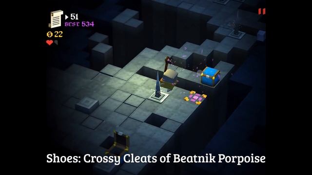 The Quest Keeper: Best Shoes - Crossy Cleats of the Beatnik Porpoise - Move one block at a time смотреть онлайн