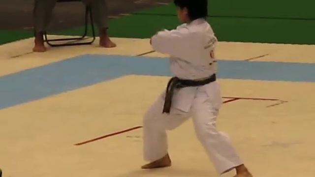 JKA Okuie Sochin 協会全国　女子形順位決定戦　奥家選手　壮鎮 смотреть онлайн