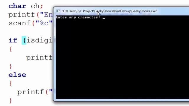 107. isdigit function in C Programming (Hindi) смотреть онлайн