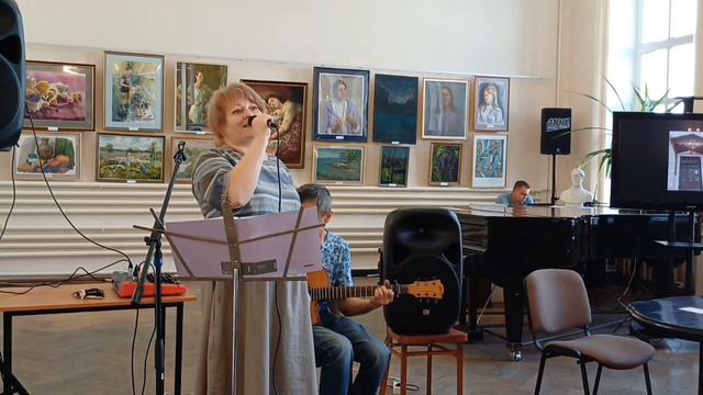 Встреча с семейным дуэтом авторской песни Ольгой Скляровой и Александром Ким «Остановка‟Новые дома”» смотреть онлайн