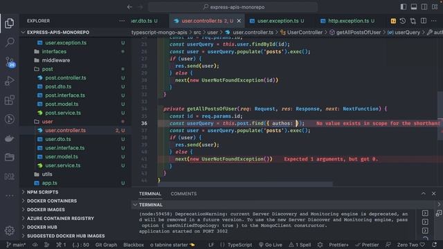 Build Production Ready Full Stack Application using Node JS & Typescript #04 #nodejs #expressjs смотреть онлайн