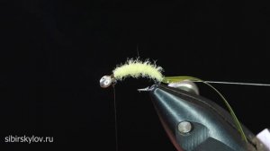 "Живой" Ручейник с Лапками за Пару минут! Caddis Larva. Простая и рабочая имитация