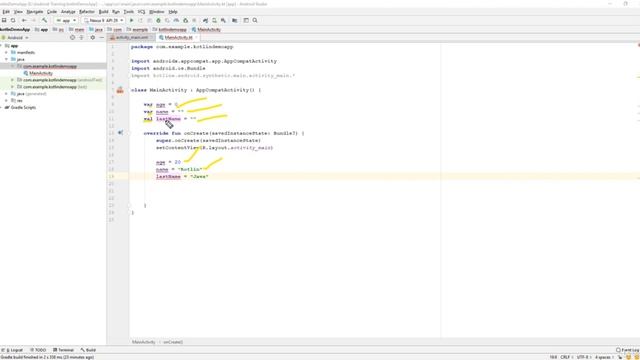 Kotlin Lecture 7 - VAR vs VAL Keywords Practical - | Freelancer Shed | смотреть онлайн