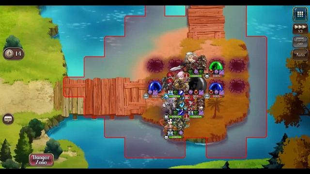 Langrisser Mobile - Endless Voyage - Golden Sea 8 - Tier 5 Boss смотреть онлайн