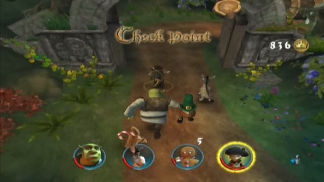 Shrek 2: Game Walkthrough Part 5 - Walking the Path - No Commentary Gameplay (Gamecube/Xbox/PS2) смотреть онлайн