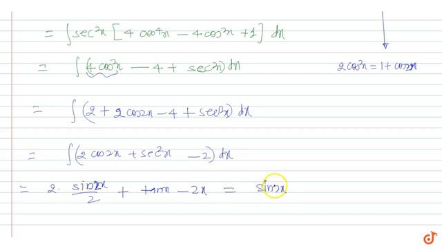 Integrate `sinx.sin2x.sin3x+sec^2x*cos^2 2x+sin^4x*cos^4x` смотреть онлайн