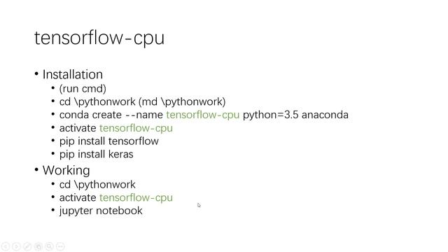 Neural Network with Keras: 3_overview of the installation process of tensorflow CPU/GPU смотреть онлайн