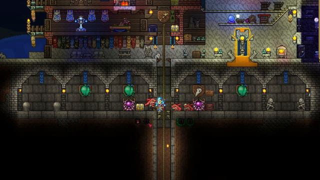 Terraria: How To Get The Vampire Frog Staff Efficiently (1.4 Journeys End) смотреть онлайн