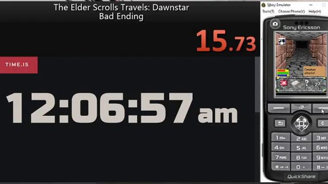 [WR] TES Travels: Dawnstar {Bad Ending} speedrun (0:19:88) смотреть онлайн